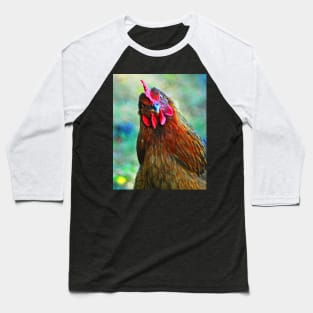 little red rooster Baseball T-Shirt